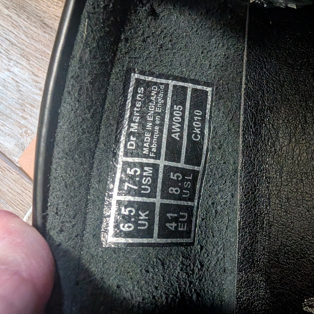 NWT Dr. Martens, Black, Adrian Loafer, Smooth Leather - Picture 6 of 13